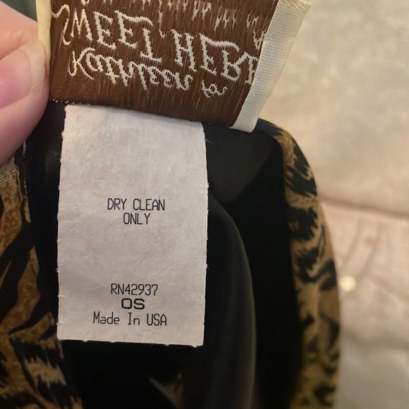 Kathleen For Sweet Herb Vintage Leopard 🐆 Wrap.NWOT🔸FIRM🔸 - Picture 7 of 7